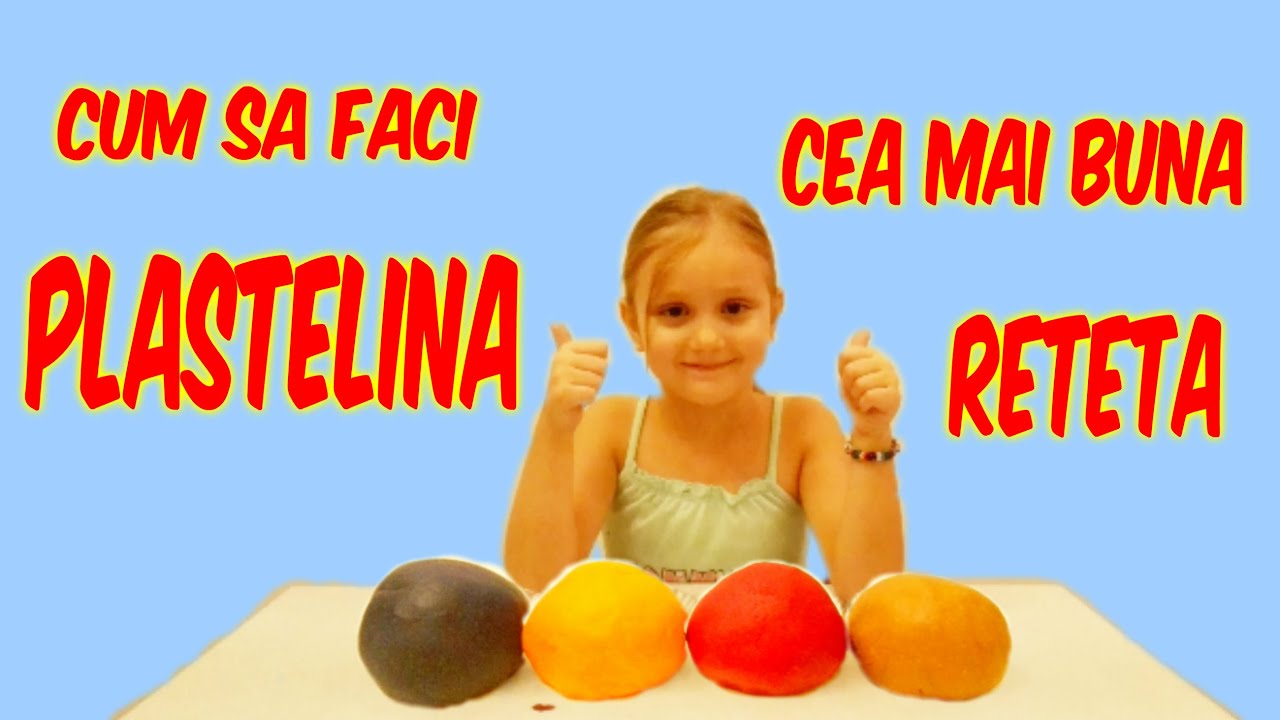 Cum se face PLASTELINA    CEA MAI BUNA RETETA de la BettyL Club
