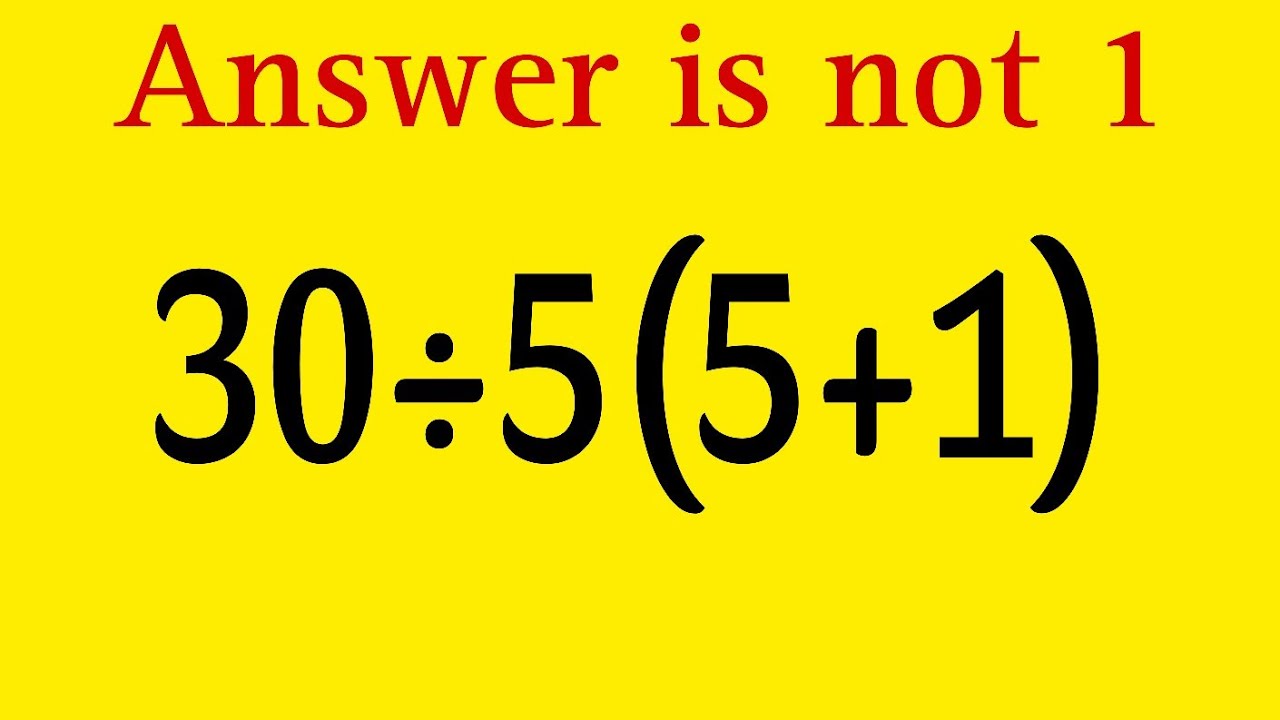Only 1% Can Solve This Simple Math Problem