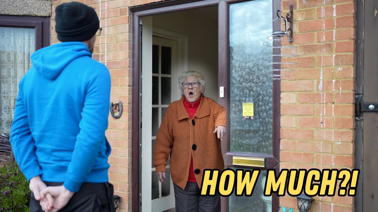 We Turned up UNANNOUNCED & Knocked On This LONELY Widow's Door..