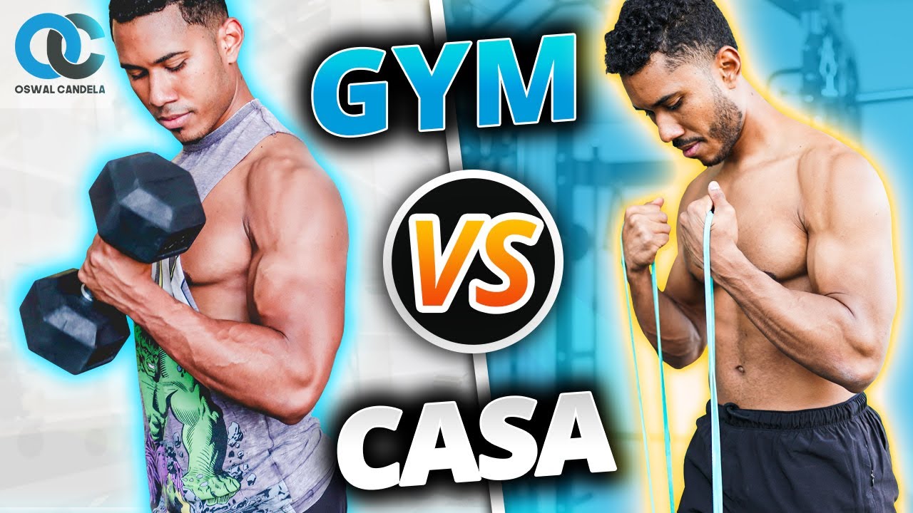 Entrenar en casa vs gimnasio