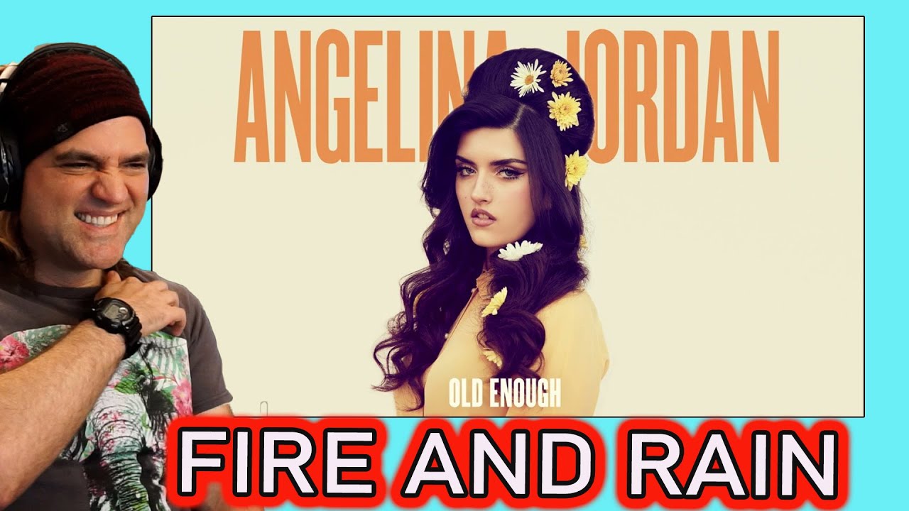 Angelina Jordan - Fire And Rain Reaction - Got Talent Winner