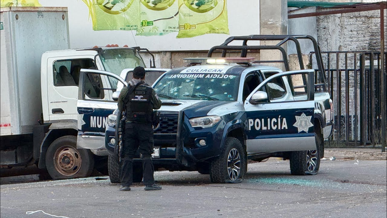 #envivo ATACAN A 3 POLICÍAS MUNICIPALES EN CULIACÁN