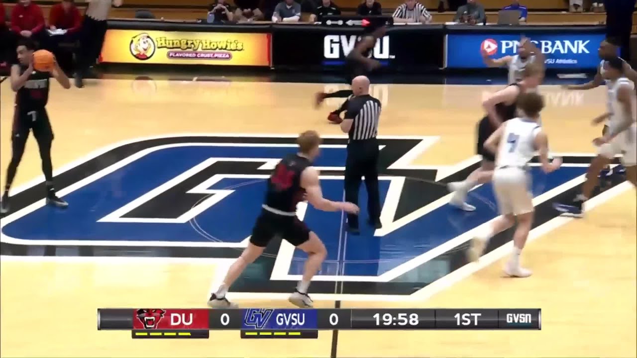 2025 Davenport vs Grand Valley State - Men's Basketball | GLIAC Highlights