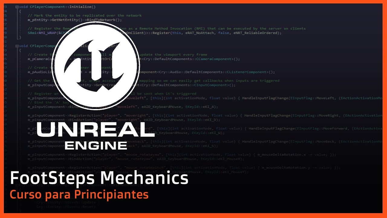 C++ en Unreal Engine 5 - Foot Steps Mechanics