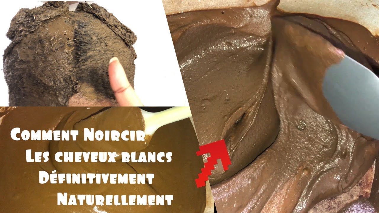 ASTUCE SECRETE,DITES ADIEU AUX CHEVEUX BLANCS DÉFINITIVEMENT/NATURELLEMENT AVEC LE HENNÉ SANS INDIGO