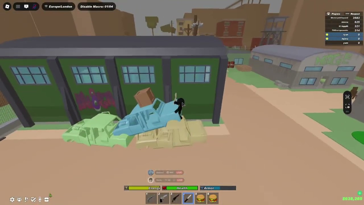 First ever youtube da hood vid! 1v1ing my hb