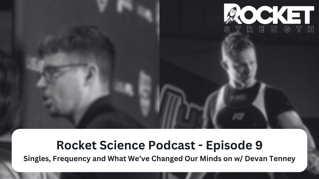 Rocket Science Episode 9 - Singles, Frequency and What We’ve Changed Our Minds on w/ Devan Tenney