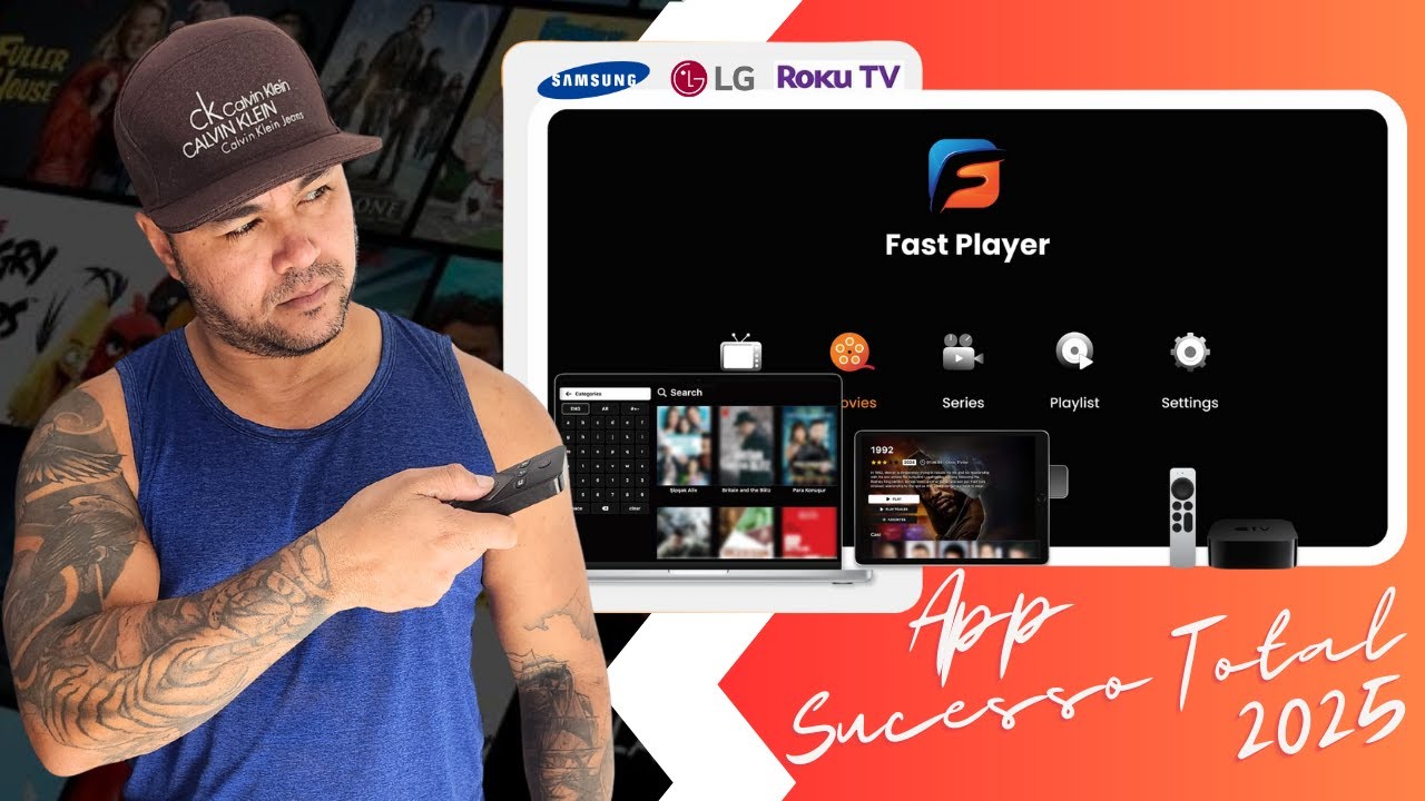 📺 HOW TO UNLOCK STREAMING ON SMARTV ROKUTV SAMSUNG LG WITH FAST PLAYER APP