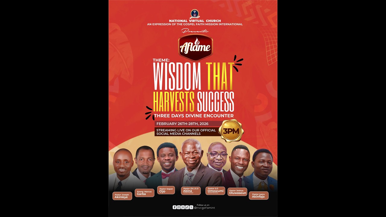 Welcome to Day 3 || Aflame || National Virtual Church || February Edition