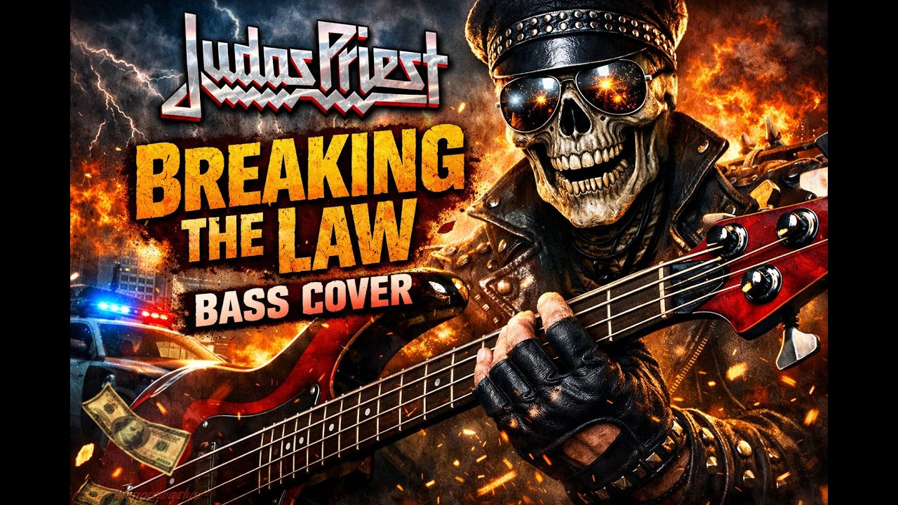Judas Priest - Breaking the law (Bass cover)