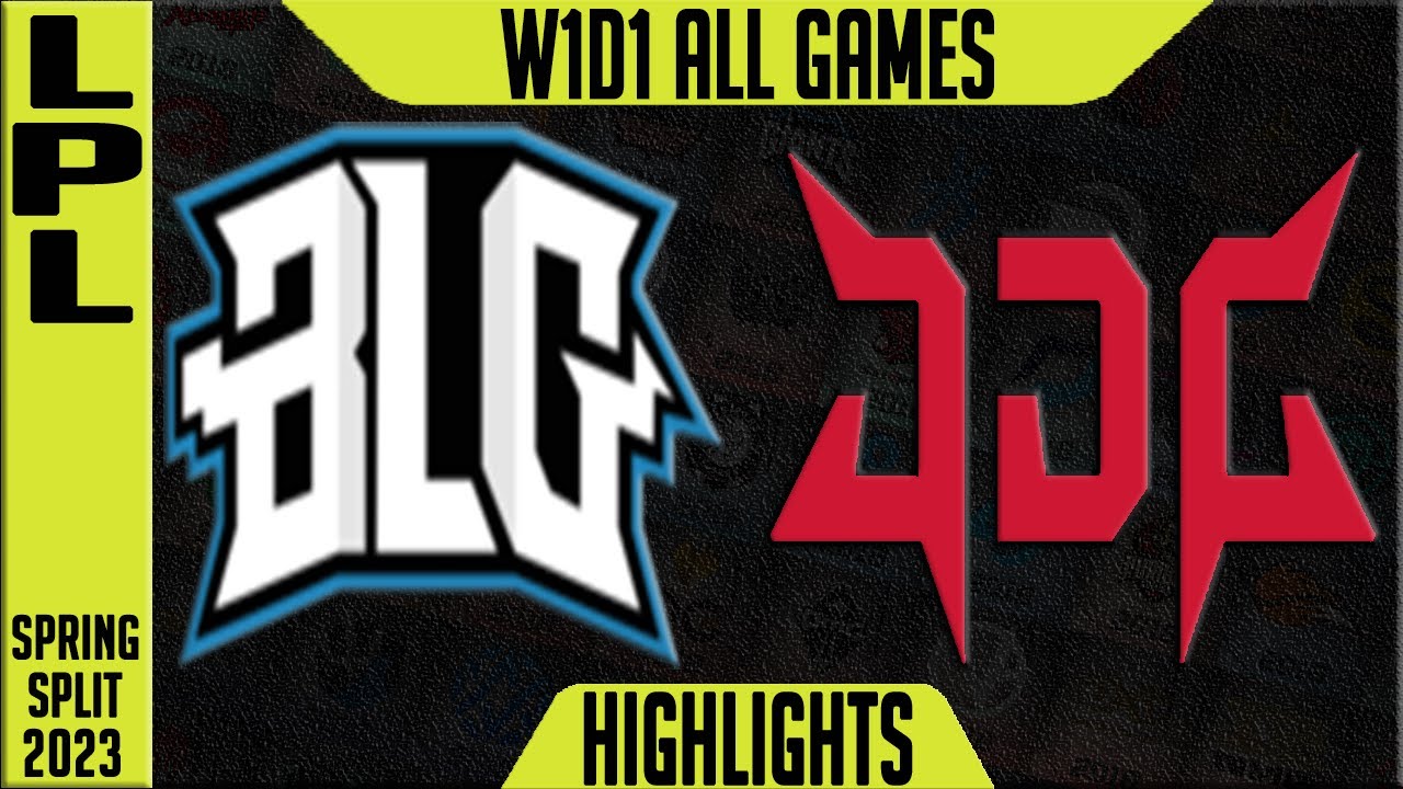 BLG vs JDG Highlights ALL GAMES | LPL Spring 2023 W1D1 | Bilibili Gaming vs JDG Esports