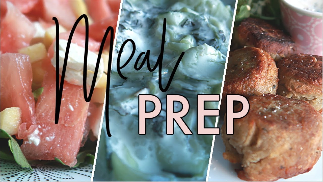 MEAL PREP | Je prépare mes repas de la semaine #186