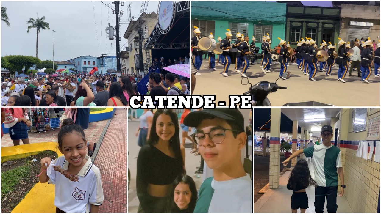 ANIVERSÁRIO DA NOSSA CIDADE 🤩 | CATENDE - PE *95 anos* (desfiles cívicos)