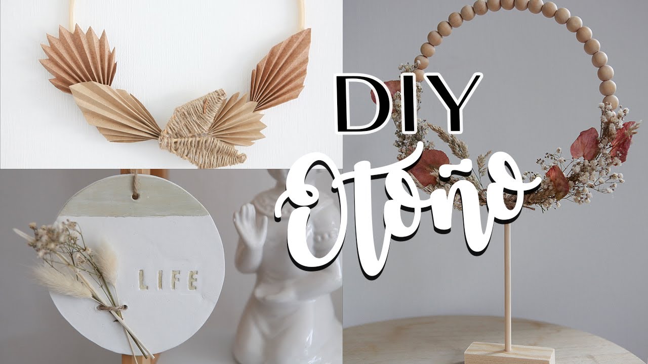 DIYs para DECORAR en OTOÑO, FÁCIL Y RÁPIDO | RECREANDO | SHANTI IRENE