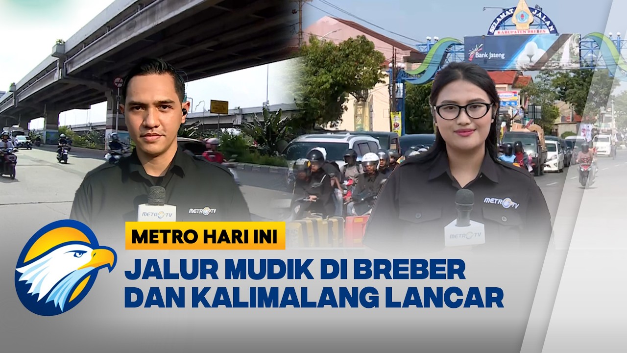 Arus Mudik di GT Brexit & Kalimalang Terpantau Lancar - [Metro Hari Ini]
