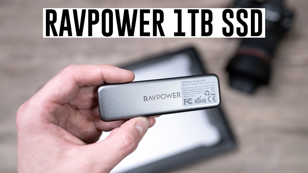 RAVPower external SSD 1TB | perfect solution for video editing in Final Cut Pro X and iPad Pro [4K]