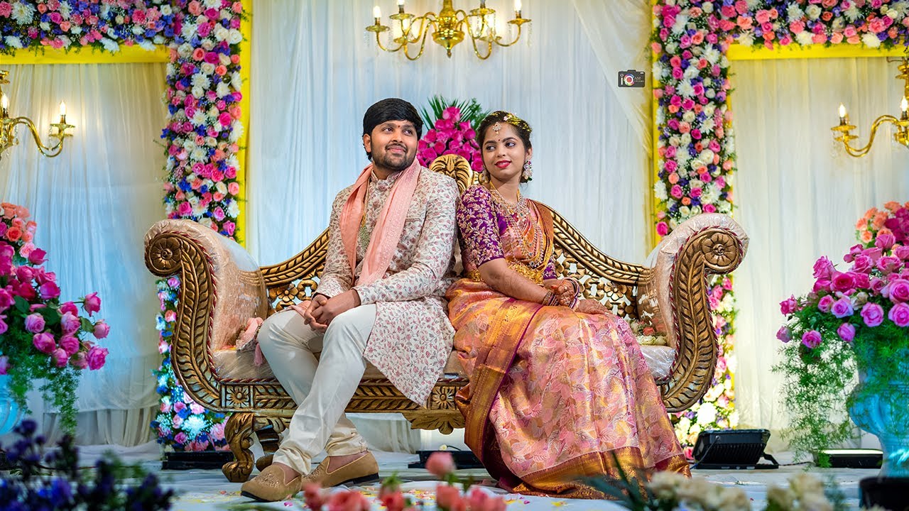 Mohan & Manojna | Engagement Highlights | ICam Photography