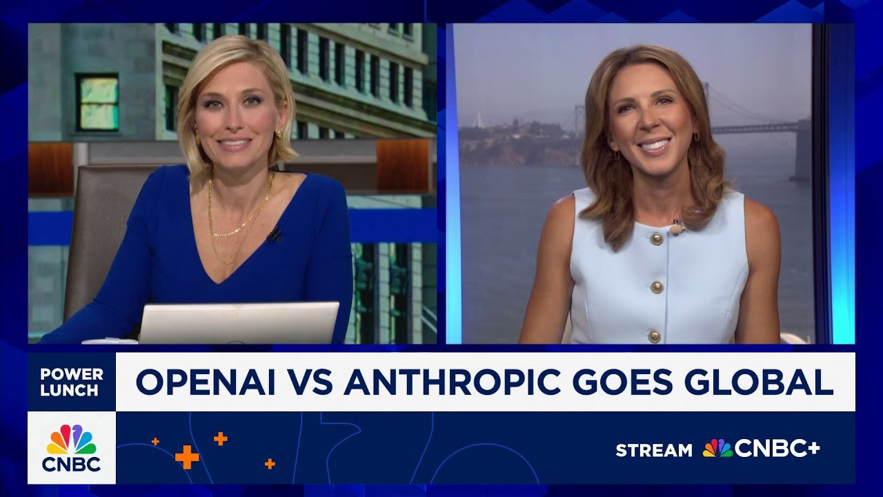 Anthropic takes a page from Palantir as AI battle with OpenAI goes global