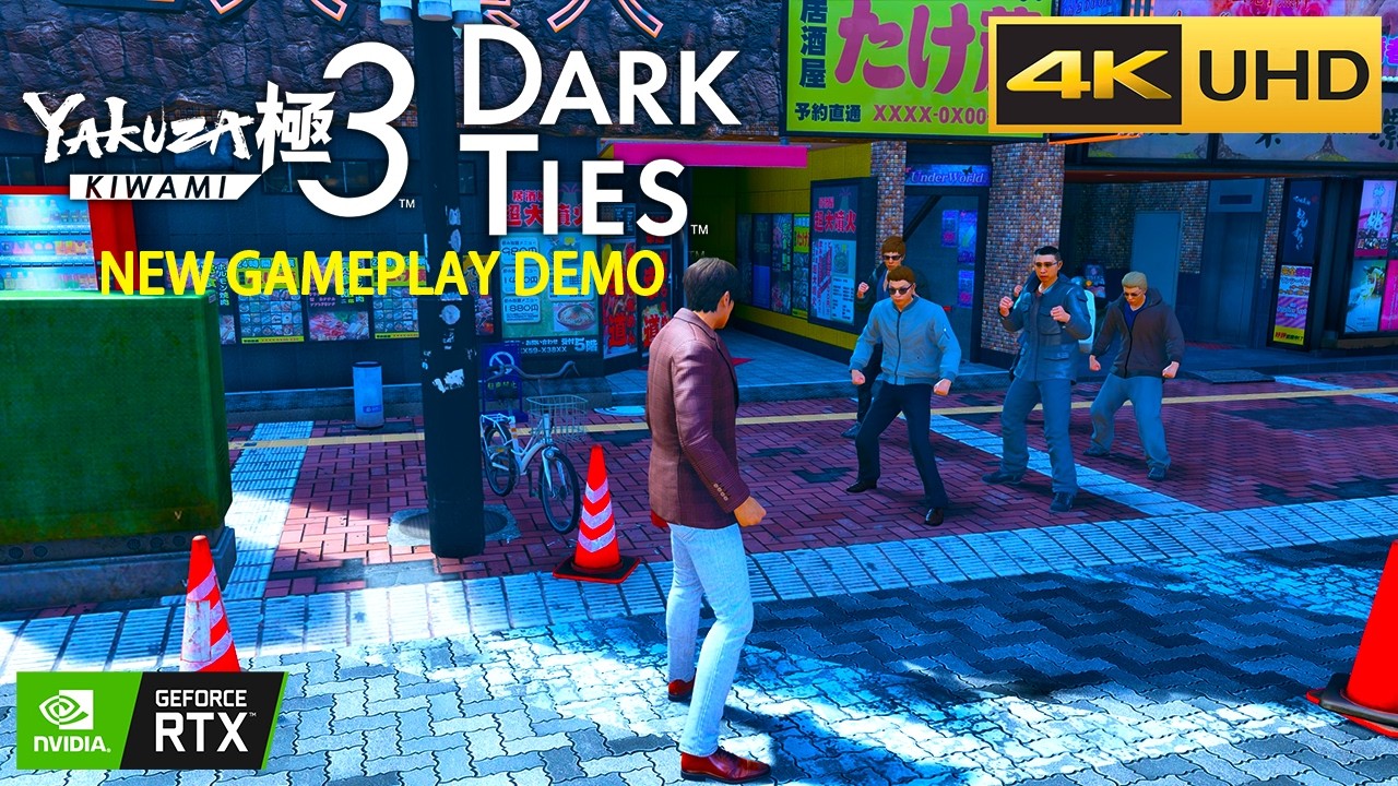 YAKUZA KIWAMI 3 & DARK TIES New Gameplay Demo | Action Adventure RPG OPEN WORLD like Judgment