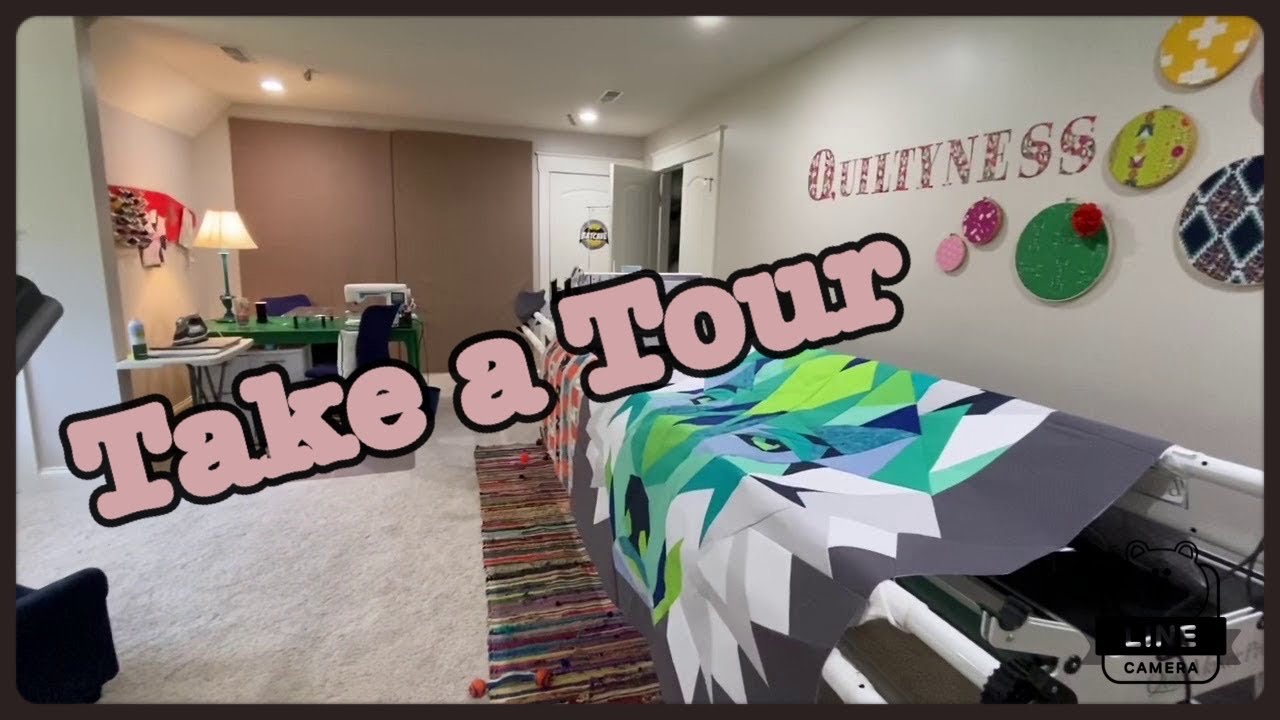 Sewing Room Tour Quilting Studio