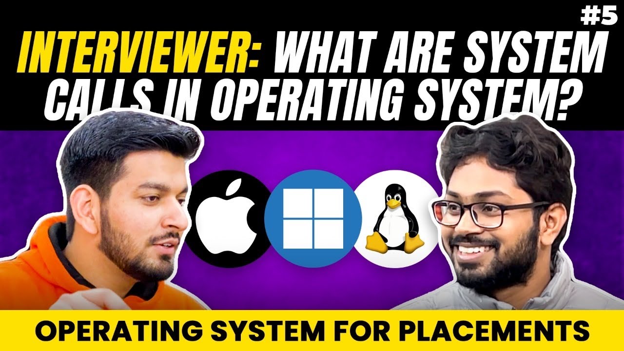 Lecture 5: System Calls in Operating System  [Theory + Example + Hands-on Terminal]