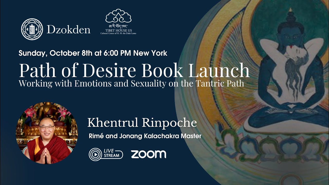 Path of Desire Book Launch | Khentrul Rinpoche