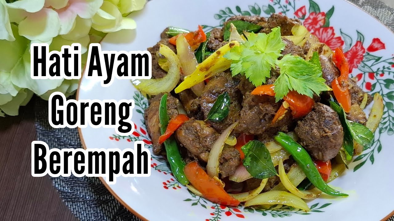 Flavorful Chicken Liver Recipe / Hati Bumbu Rempah 