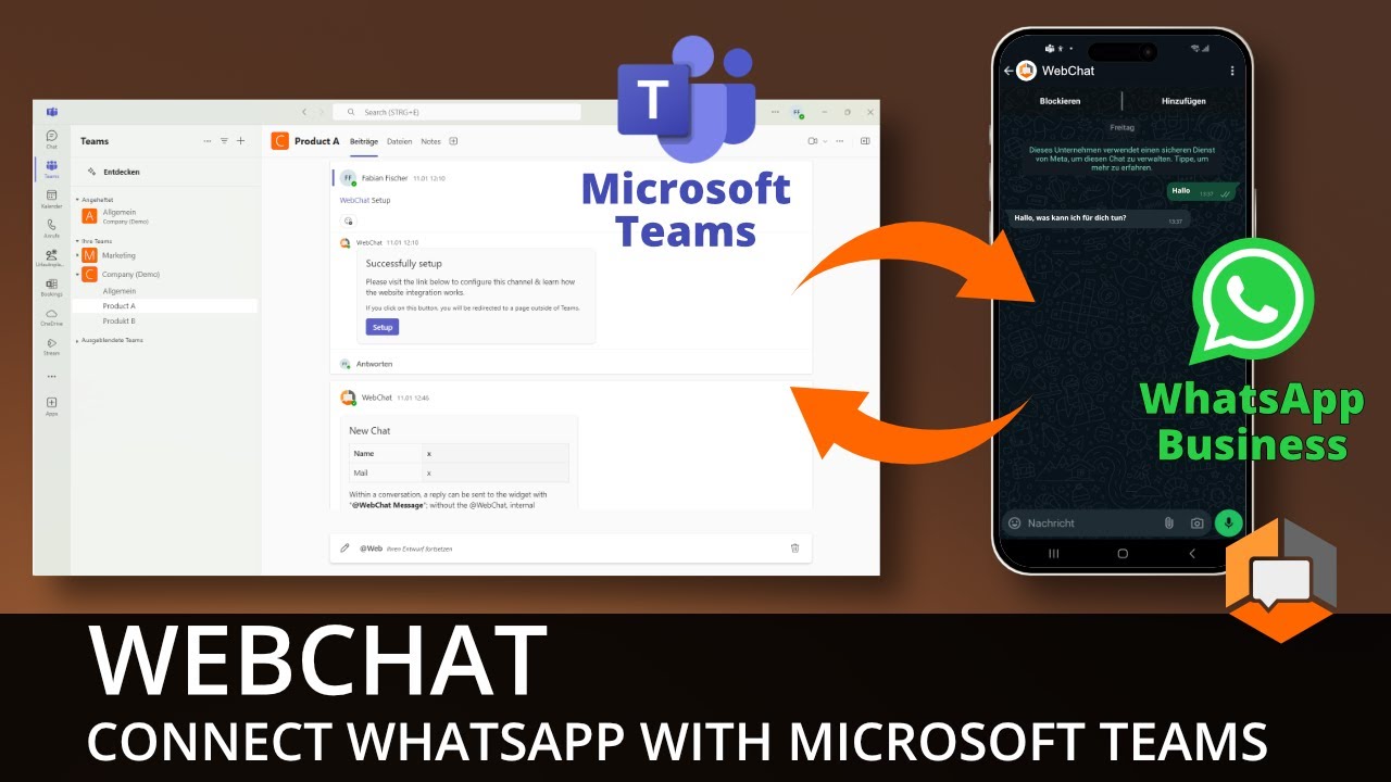Connect WhatsApp with Microsoft Teams