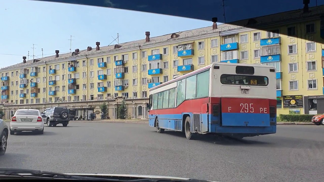 Усть Каменогорск проспект Нурсултана  Назарбаева  далее дорога на Риддер ч.1