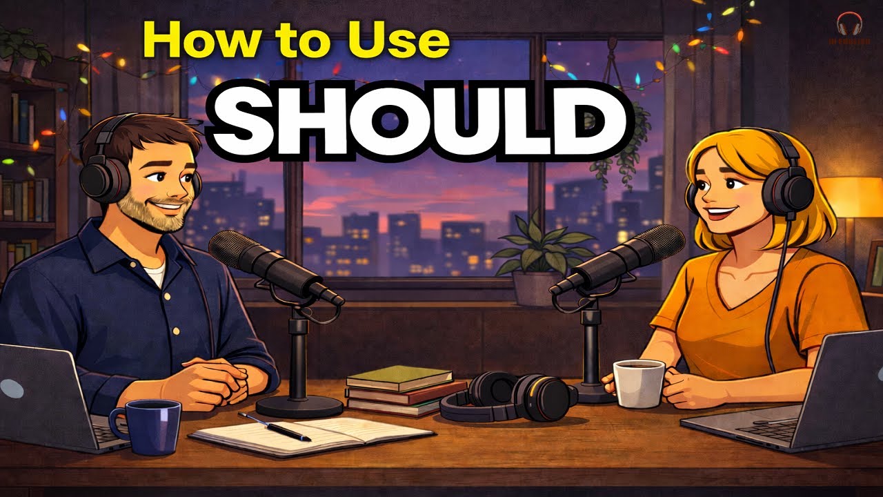 How to Use “SHOULD” Naturally in Everyday English | Real-Life English Conversation Podcast