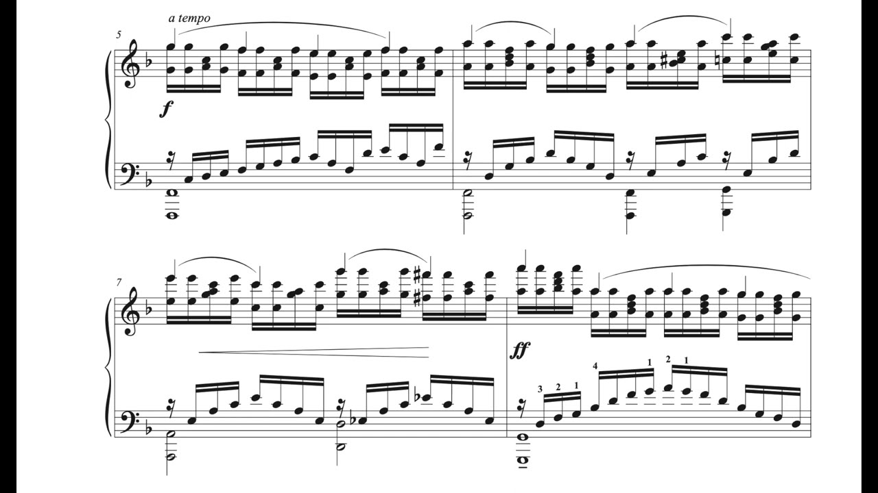 자작곡 - Etude no.8 