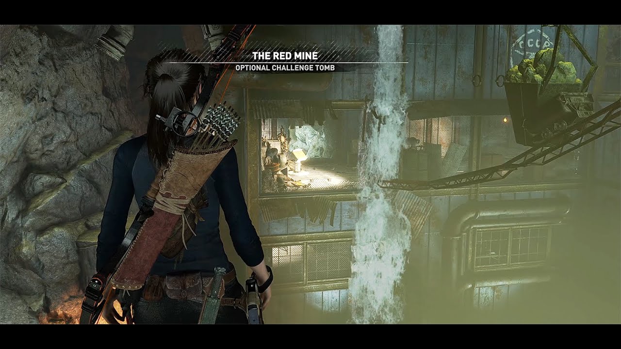 Rise of the Tomb Raider Walkthrough - The Red Mine Challenge Tomb [4K]