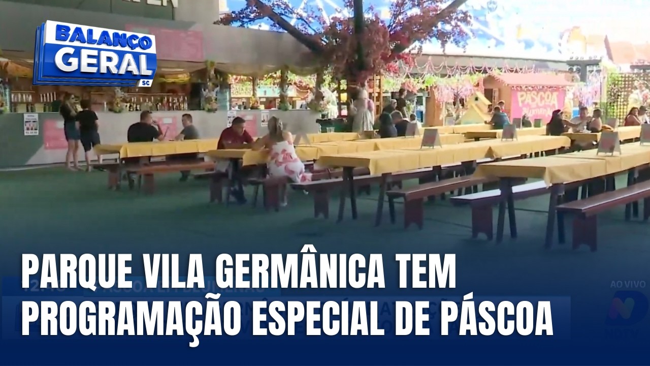Programação de Páscoa movimenta o Parque Vila Germânica