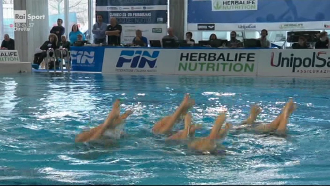 Nuoto Sincronizzato - Campionato Italiano Assoluto Cuneo 2017 - Squadra Busto Nuoto