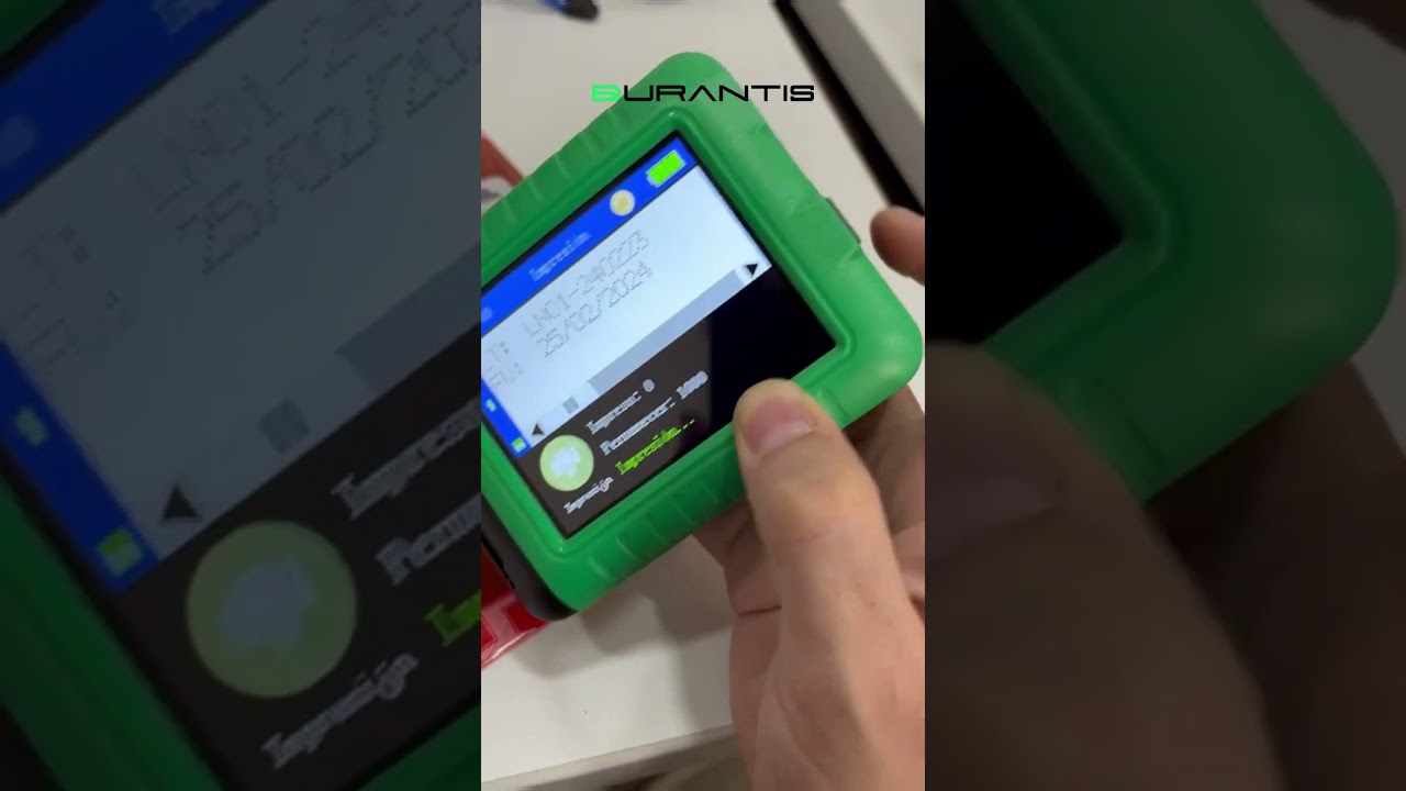 Codificado de fechado en bolsas pl&aacute;sticas con la codificadora inkjet modelo mini #shorts