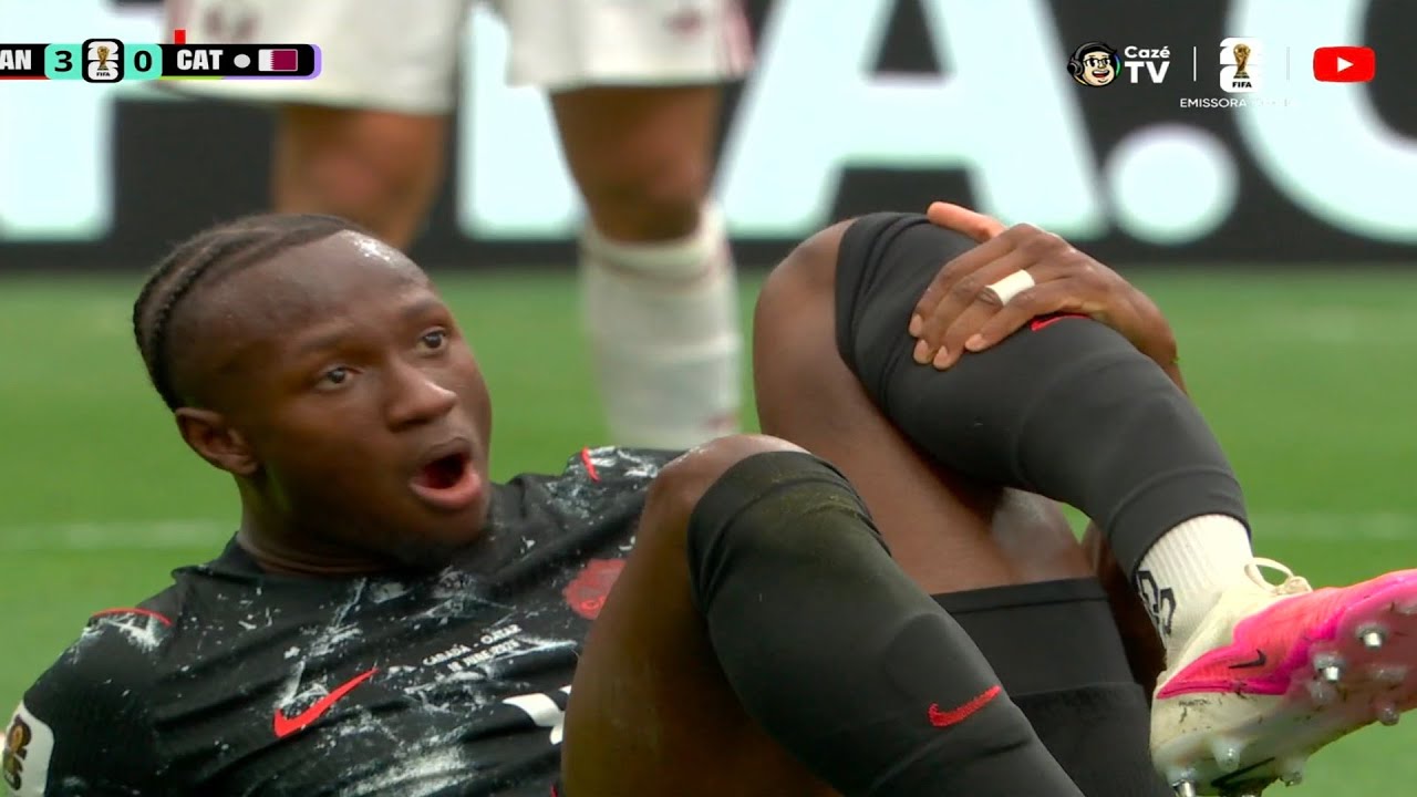Isma&euml;l Kon&eacute; injury, Canada vs Qatar 6-0 FIFA World Cup 2026, Isma&euml;l Kon&eacute; CARTED off with leg injury