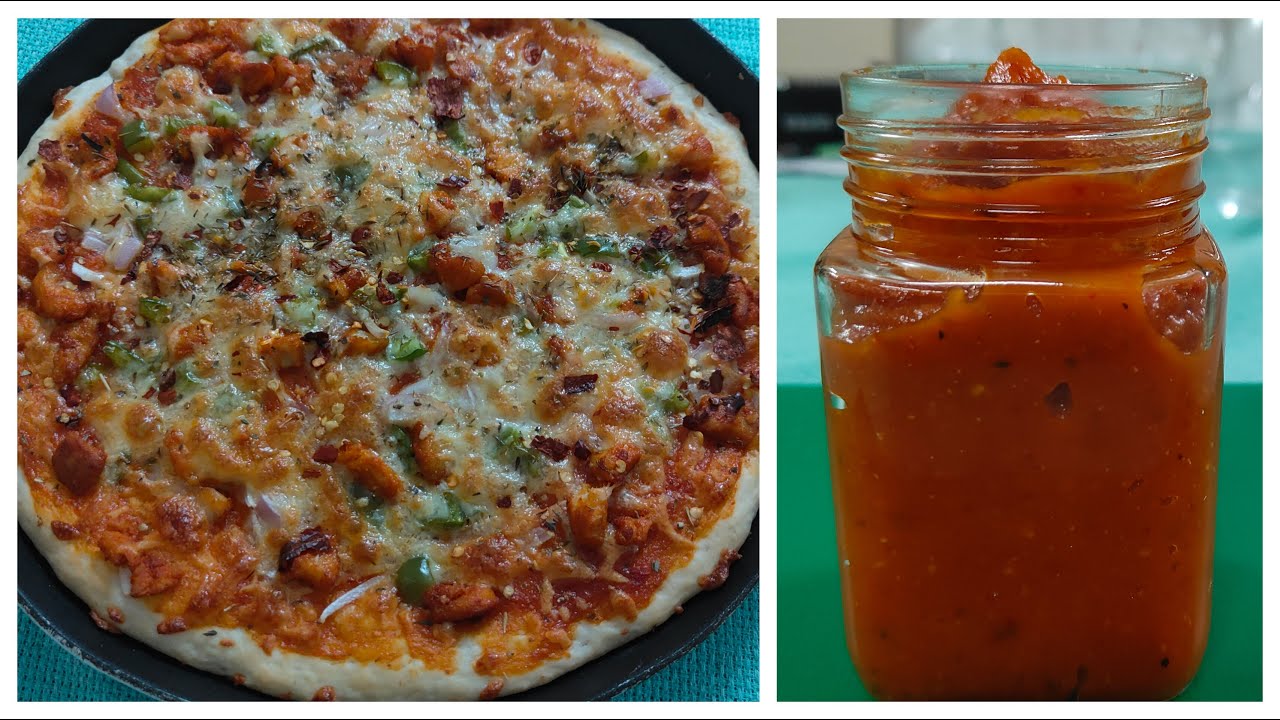 ഈസി  ഹോംമൈഡ്  പിസ്സ  സോസ് /EASY HOMEMADE PIZZA SAUCE