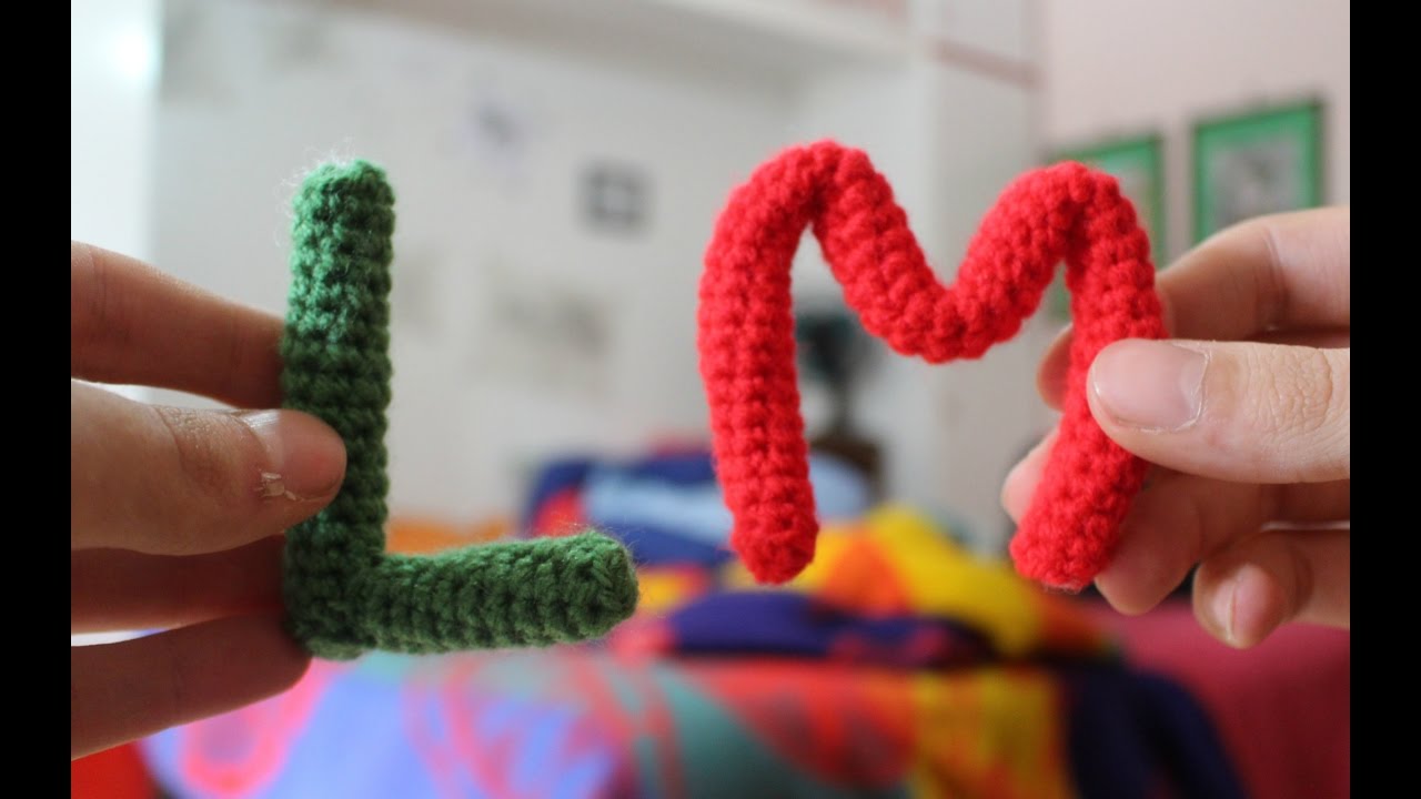 Alfabeto Amigurumi ● Lettere L ed M | World Of Amigurumi
