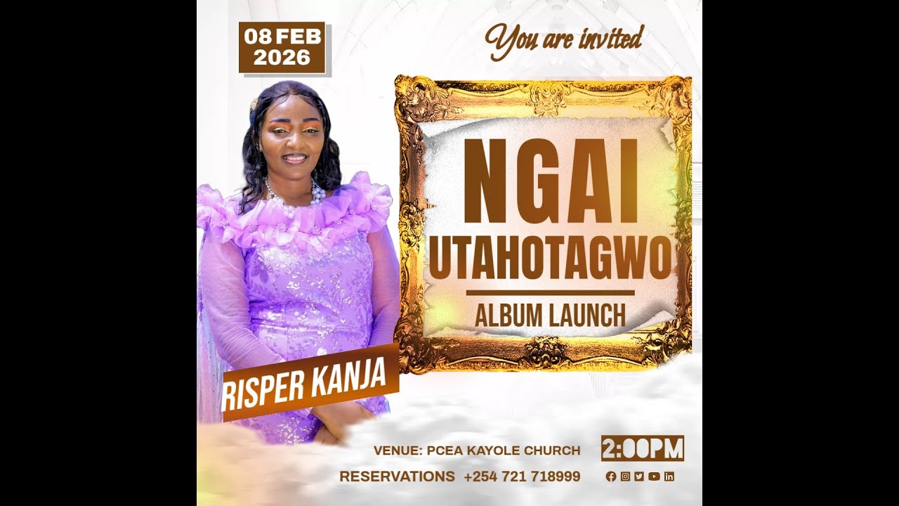 RISPER KANJA - NGAI UTAHOTAGWO Album Launch