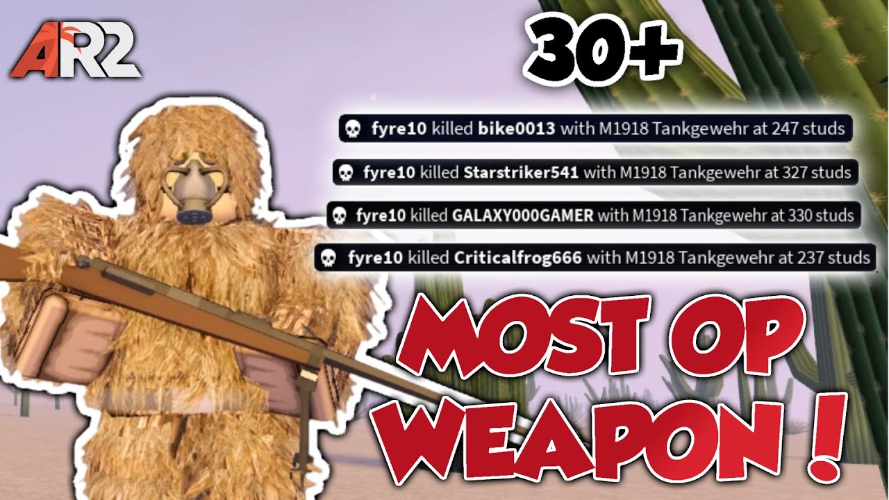 Best Weapon In The Game! (M1918 Tankgewehr) - Apocalypse Rising 2