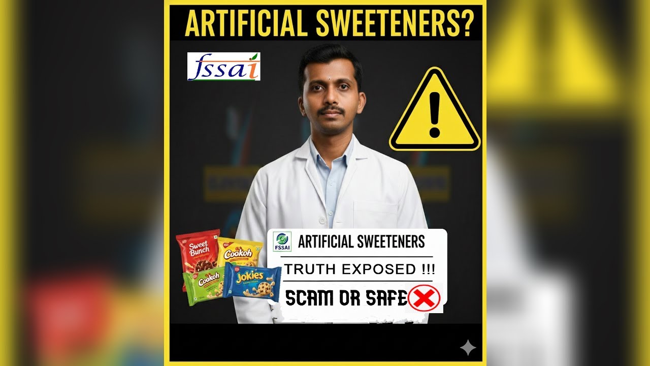 Artificial Sweeteners ಆರೋಗ್ಯಕ್ಕೆ ಹಾನಿಕರವೇ? | FSSAI Facts | Kannada Health Live