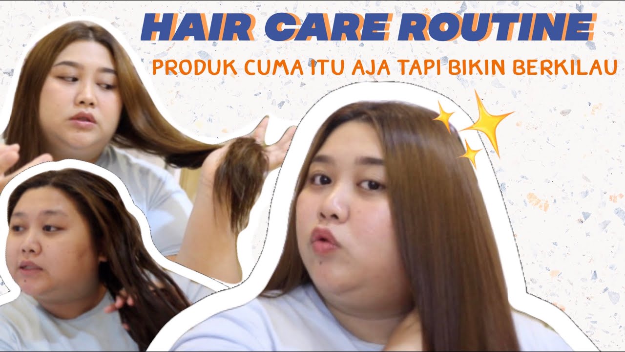 PERAWATAN RAMBUT KU YANG TERLIHAT BERKILAU