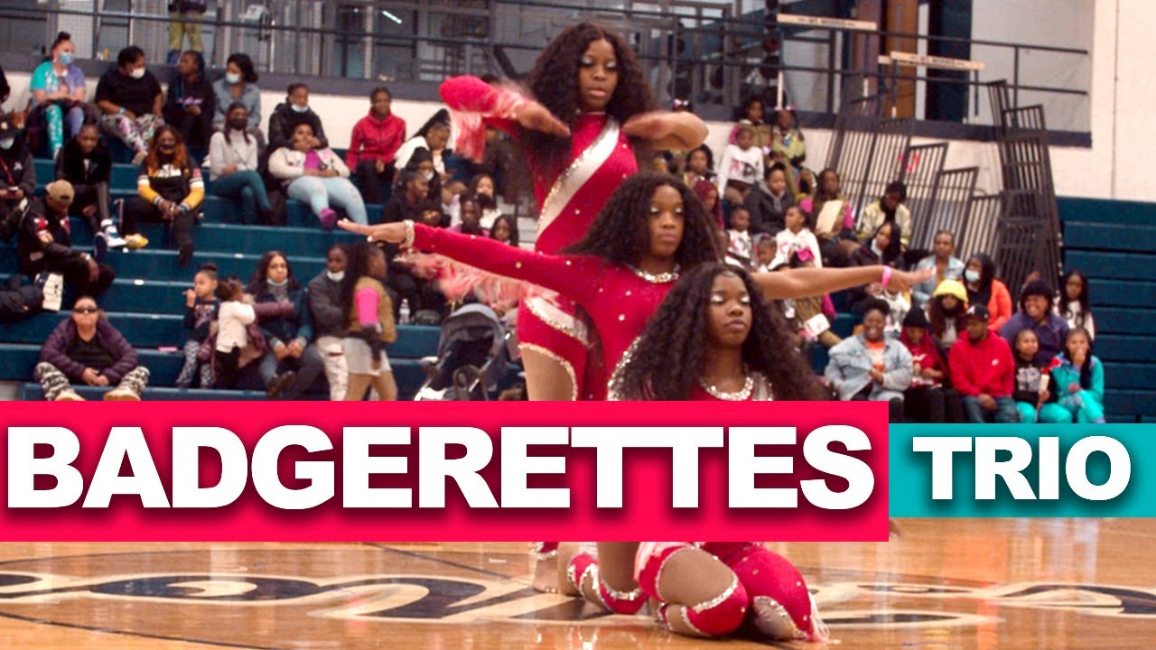 Dynamic Badgerettes Trio | #shorts | Majorette Dancing | Love