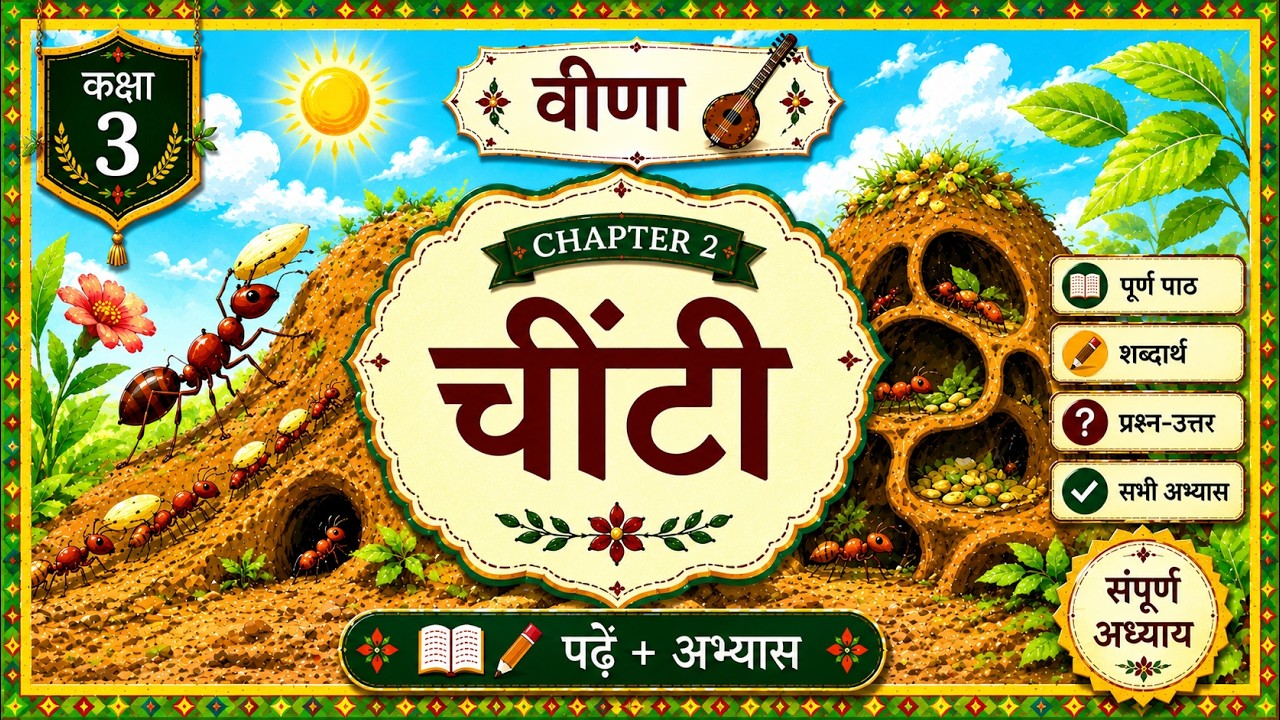 Chinti   Explanation  &  Question Answer    Class 3  Hindi Veena