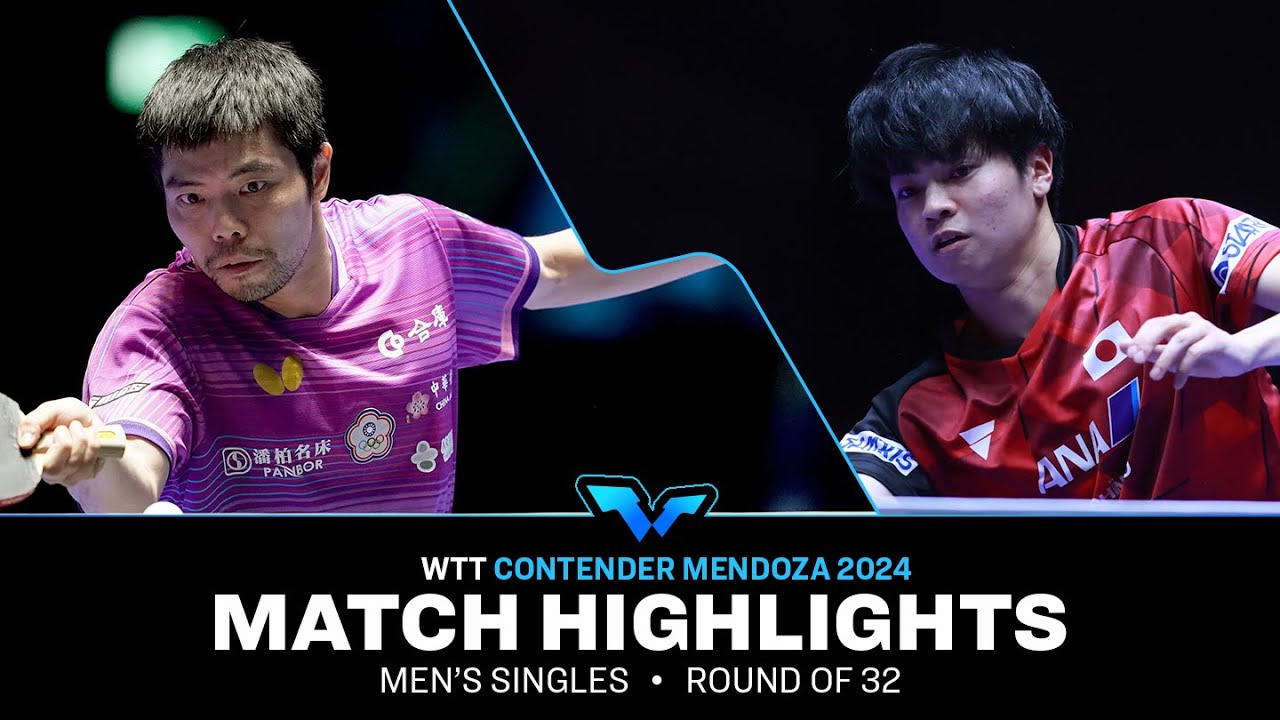 Chuang Chih-Yuan vs Yuta Tanaka | MS R32 | WTT Contender Mendoza 2024