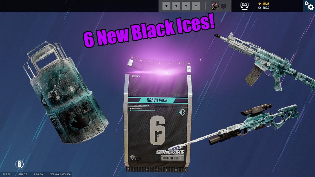 Bravo Pack Opening (6 Black Ice Pulls!)