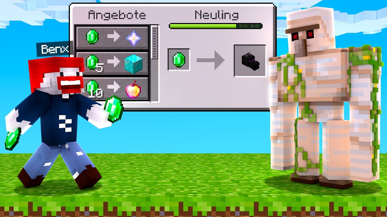Mit DIESEN HÄNDLERN GEWINNST du IMMER! - Minecraft