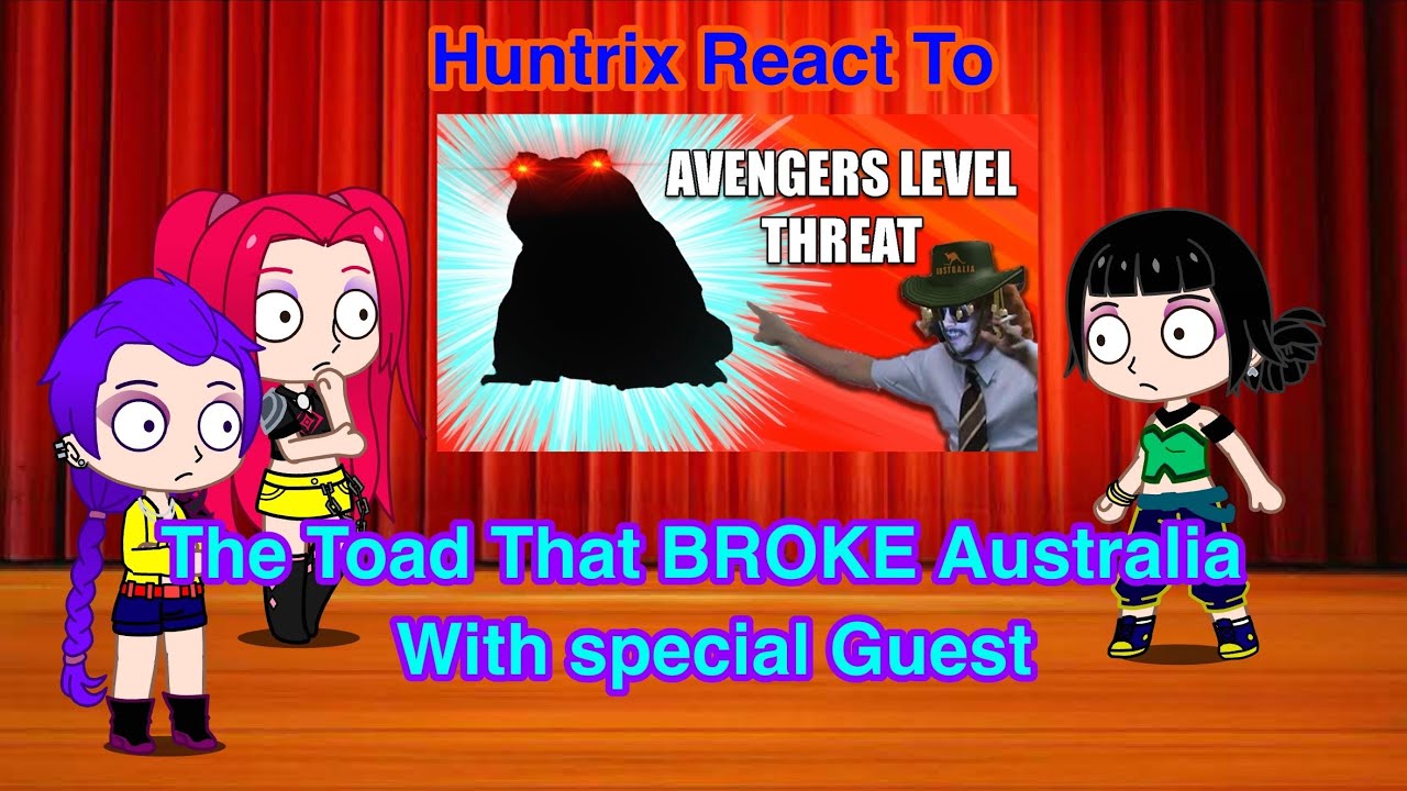 Huntrix React to The Toad that BROKE Australia with special guest 