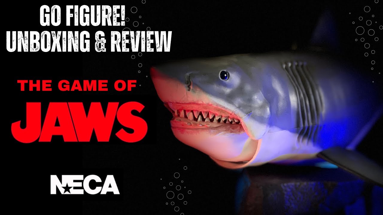 NECA JAWS THE GAME OF JAWS 50TH ANNIVERSARY REVIEW