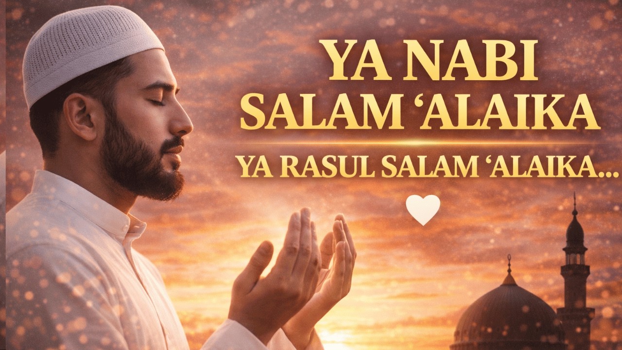 Ya Nabi Salam ‘Alaika 🤍 | Sholawat Merdu Penenang Hati